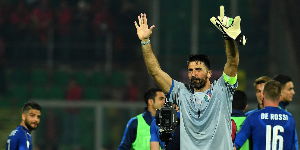 Albania Tak Sanggup Buat Buffon Berkeringat Albania Tak Sanggup Buat Buffon Berkeringat