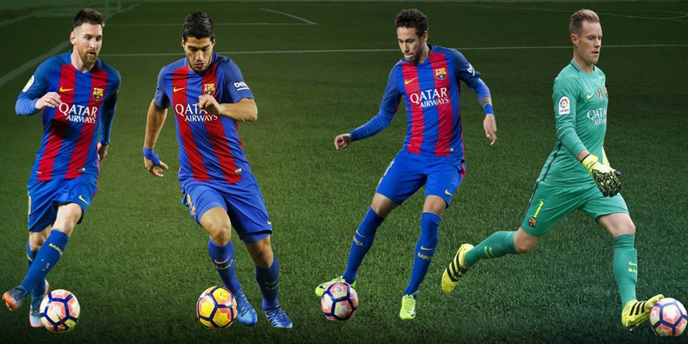 MSN Lahap Menit Bermain Terbanyak di Barcelona