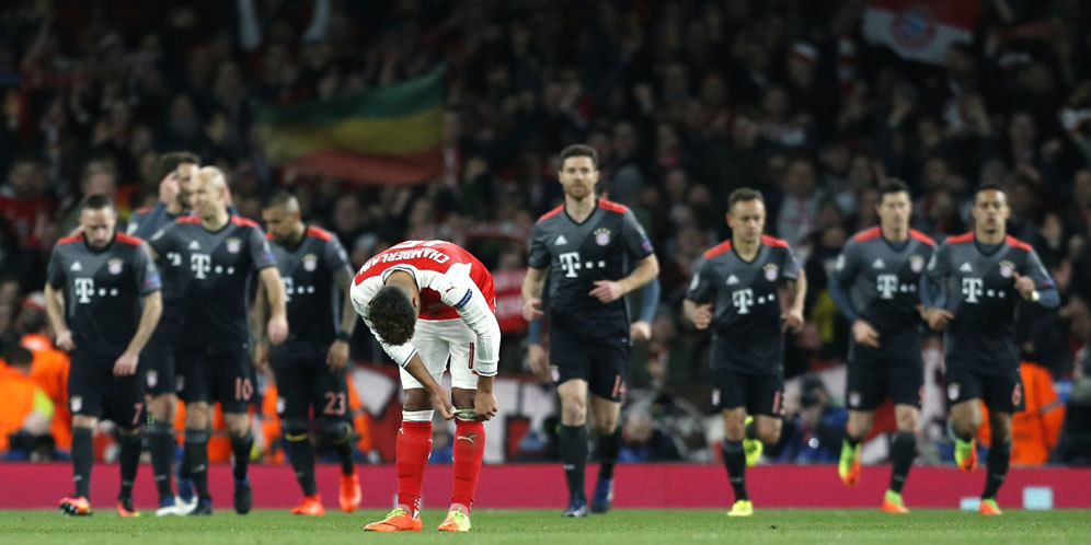 Bayern Munchen permalukan Arsenal di Emirates Stadium