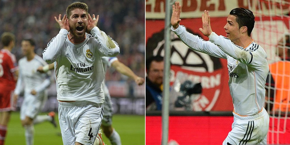 Kala Ramos dan Ronaldo Runtuhkan Allianz Arena Kala Ramos dan Ronaldo Runtuhkan Allianz Arena