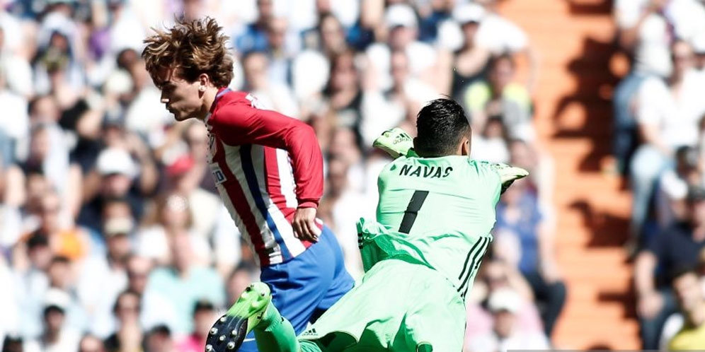Gawang Navas Paling Sering Dijebol Atletico Gawang Navas Paling Sering Dijebol Atletico