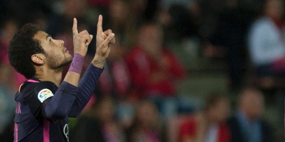 Neymar Termuda ke-4 Cetak 100 Gol Barcelona Neymar Termuda ke-4 Cetak 100 Gol Barcelona