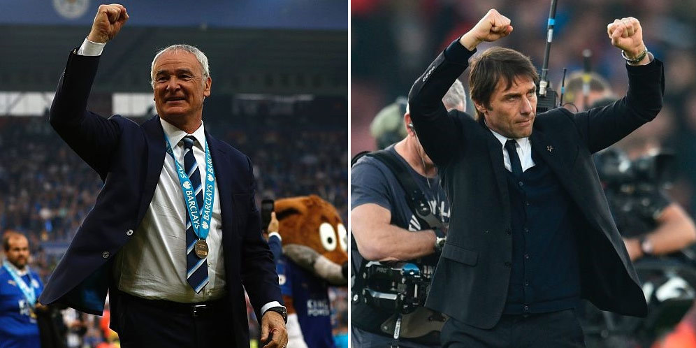 Peralihan Tongkat Estafet EPL Dari Ranieri ke Conte Peralihan Tongkat Estafet EPL Dari Ranieri ke Conte