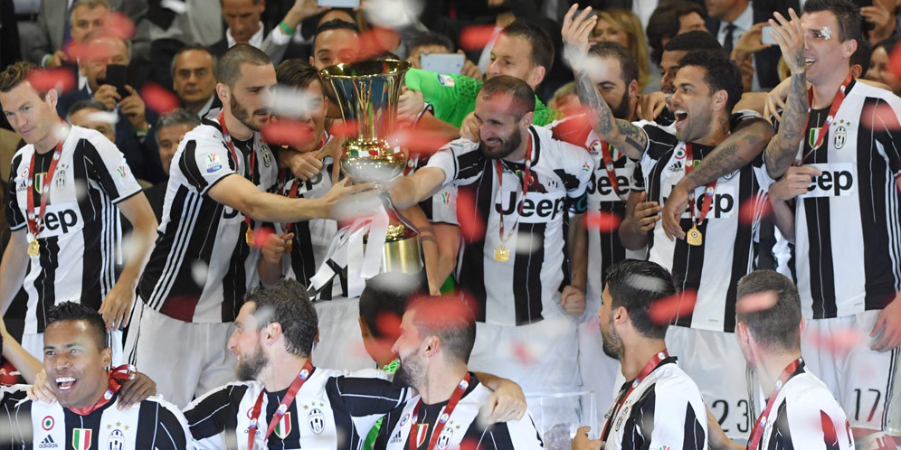 Juventus juara Coppa Italia 2016/17