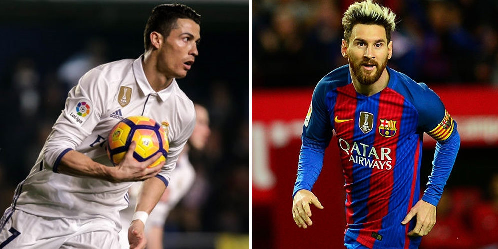 Ronaldo Menang Hattrick, Messi Unggul Doblete Ronaldo Menang Hattrick, Messi Unggul Doblete