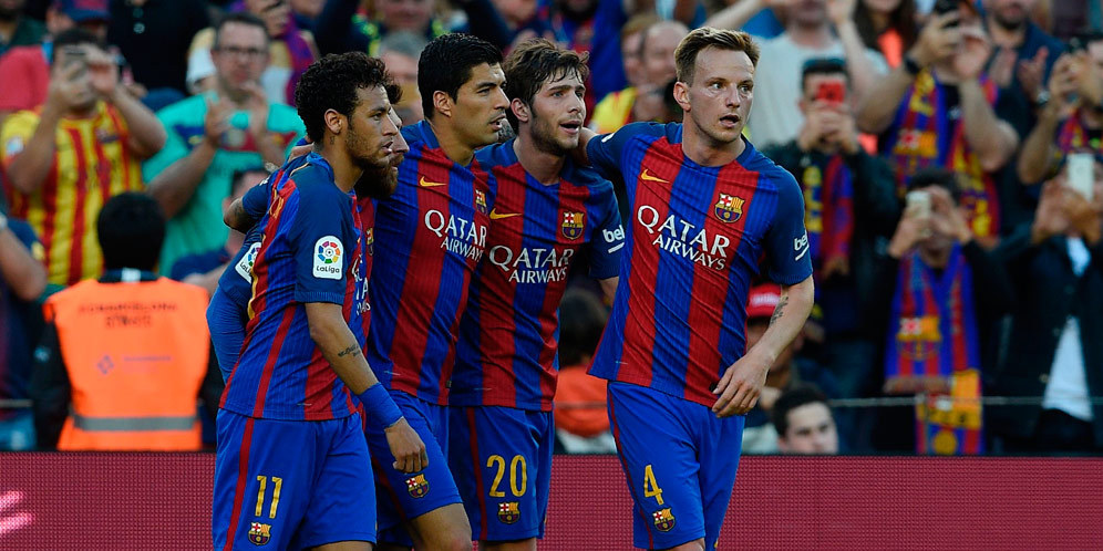 Highlights La Liga: Barcelona 4-1 Villarreal