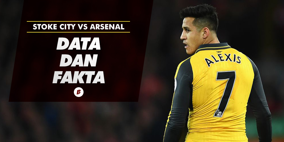 Data dan Fakta Premier League: Stoke City vs Arsenal Data dan Fakta Premier League: Stoke City vs Arsenal