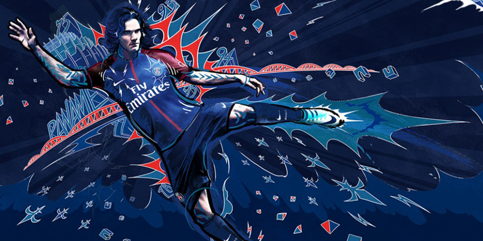 Detail Jersey Home PSG 2017-18 Detail Jersey Home PSG 2017-18