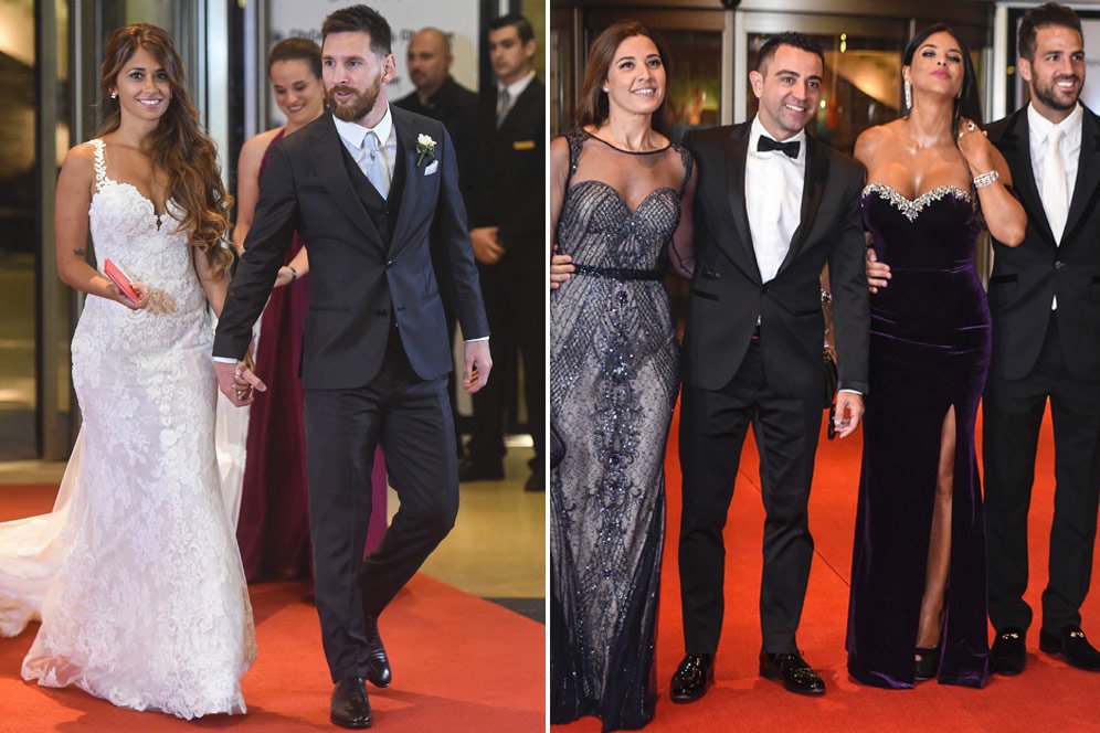 Pernikahan Lionel Messi & Antonella Roccuzzo