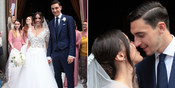 Pernikahan Matteo Darmian dan Francesca Cormanni