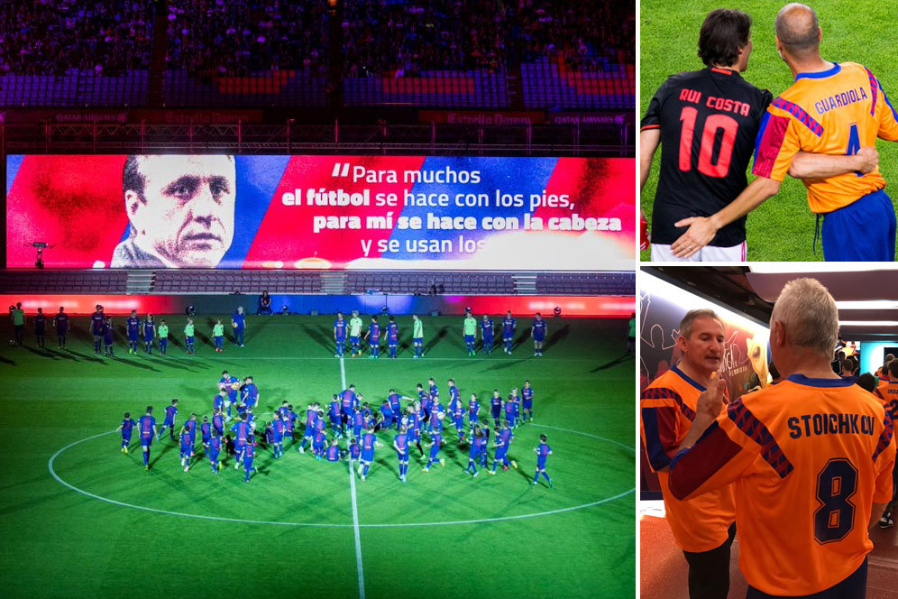 Tribute Barcelona Untuk Para Pahlawan Wembley 1992 Tribute Barcelona Untuk Para Pahlawan Wembley 1992