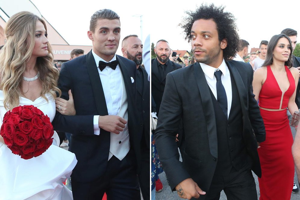 Pernikahan Kovacic di Zagreb, Dihadiri Marcelo dan Perisic