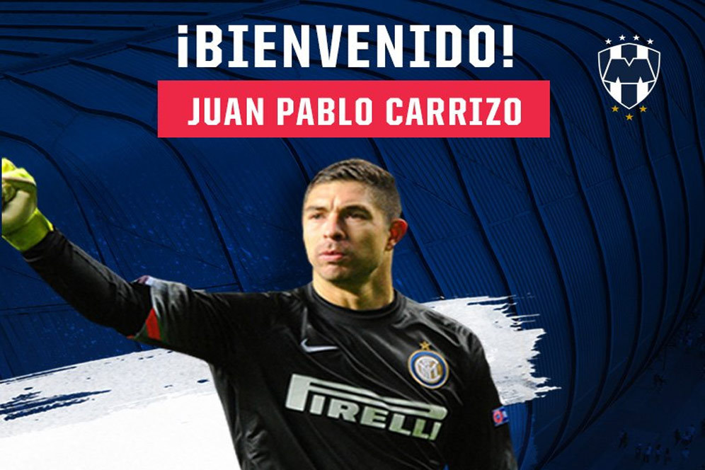 Resmi, Carrizo Dari Inter ke Monterrey Resmi, Carrizo Dari Inter ke Monterrey
