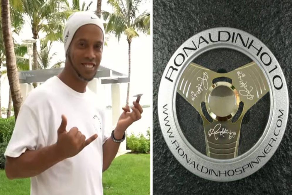 Fidget Spinner, Bisnis Baru Ronaldinho