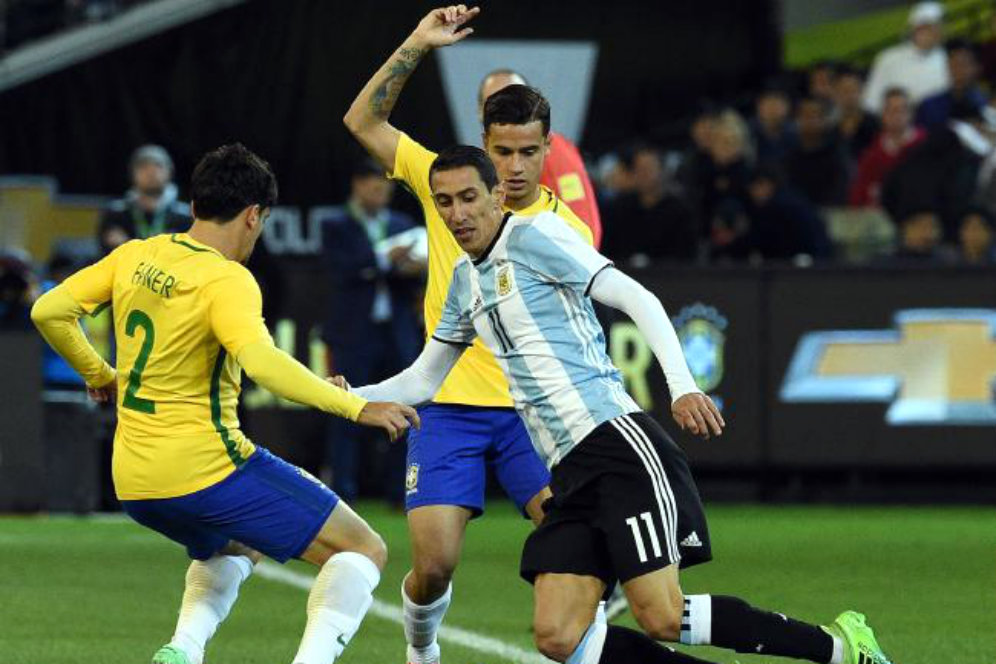 Uji Coba, Argentina Sukses Jinakkan Brasil Uji Coba, Argentina Sukses Jinakkan Brasil