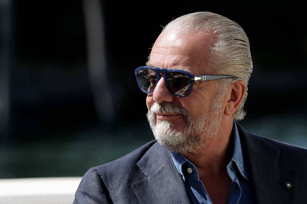 Gawat! Positif COVID-19, Presiden Napoli Ikut Rapat Serie A dan tak Isolasi Diri