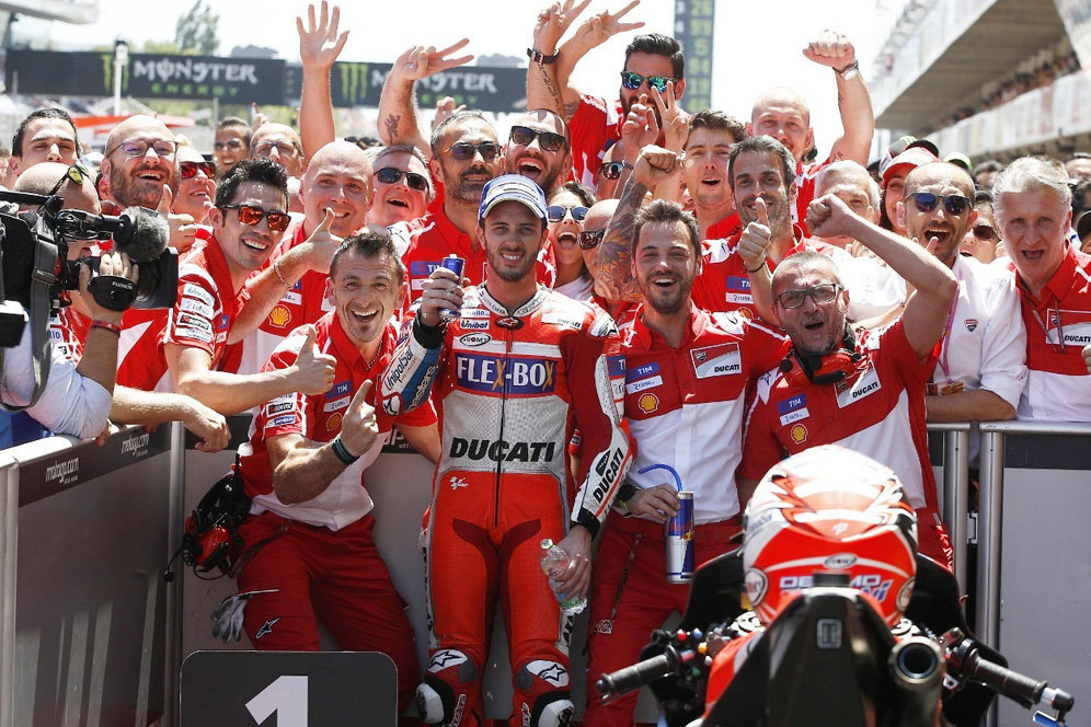 Sambut Dovizioso di Italia, Ducati Pesta di Markas Sambut Dovizioso di Italia, Ducati Pesta di Markas