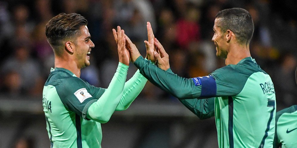 Andre Silva dan Cristiano Ronaldo