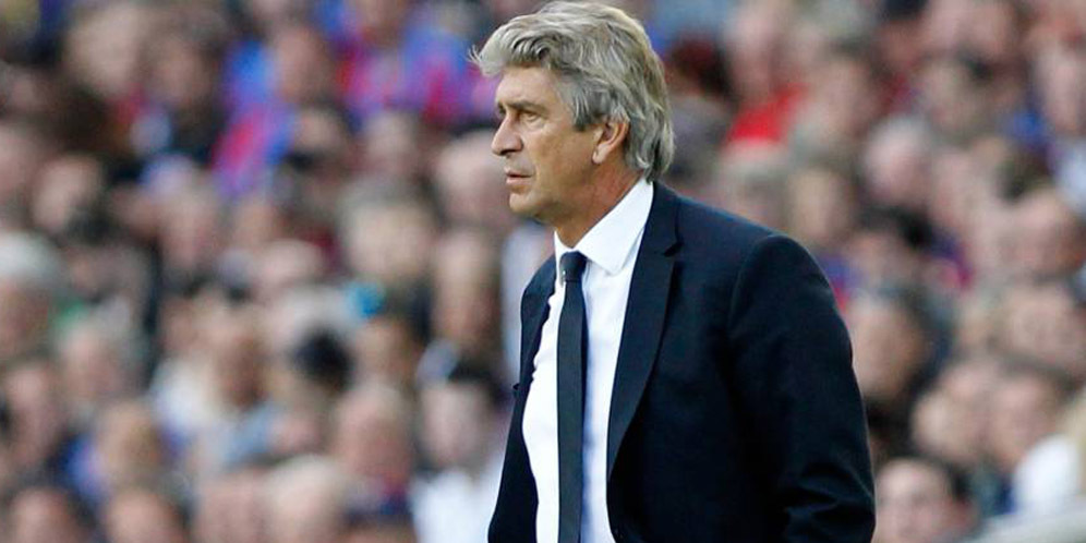 Manuel Pellegrini (c) AFP