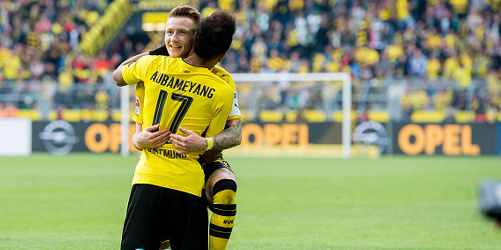 Marco Reus dan Pierre-Emerick Aubameyang