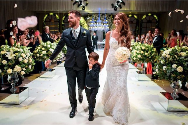 Kisah Romantis Messi dan Roccuzzo