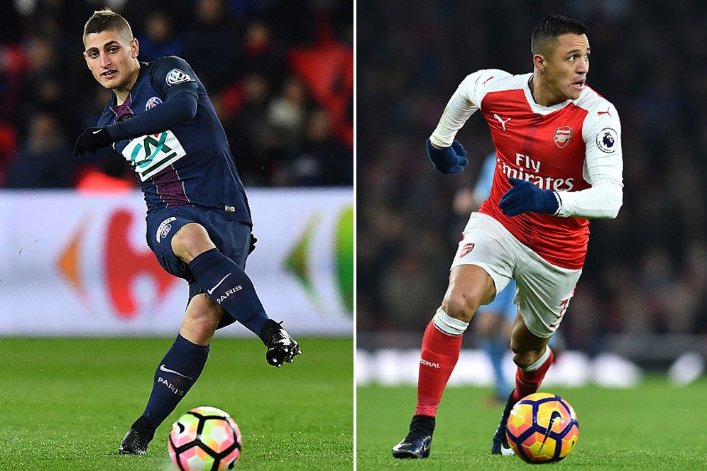 Bayern Tolak Buang-buang Uang Untuk Verratti dan Alexis Bayern Tolak Buang-buang Uang Untuk Verratti dan Alexis