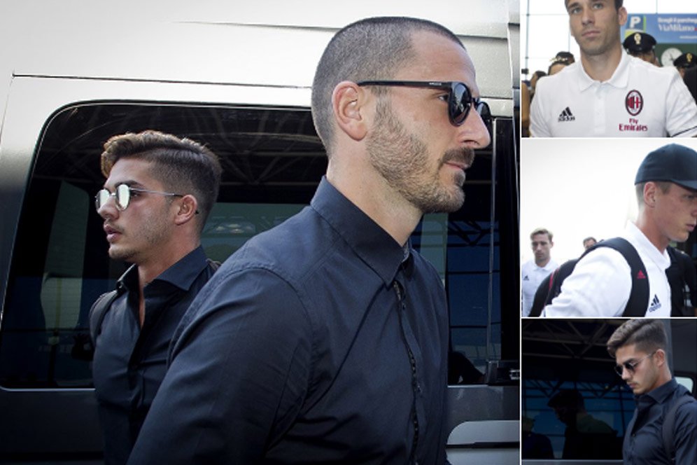 Bonucci, Silva, Conti, Biglia Berangkat ke Tiongkok Bonucci, Silva, Conti, Biglia Berangkat ke Tiongkok