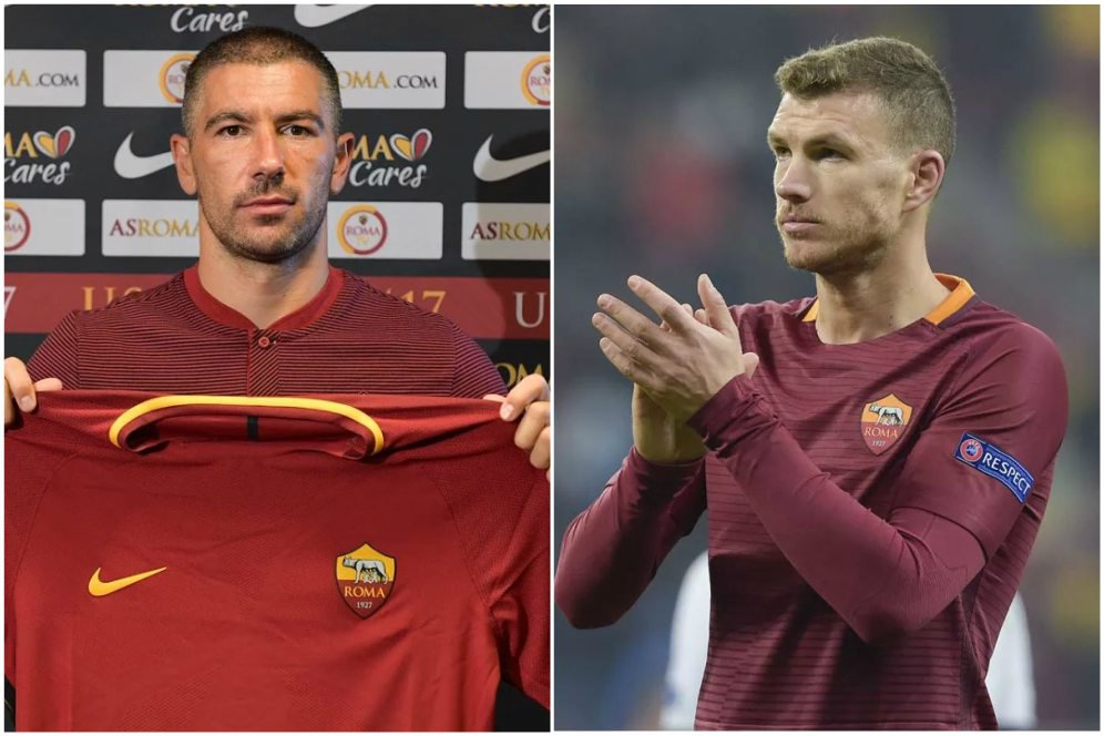 Reuni Kolarov dan Dzeko di Olimpico Reuni Kolarov dan Dzeko di Olimpico