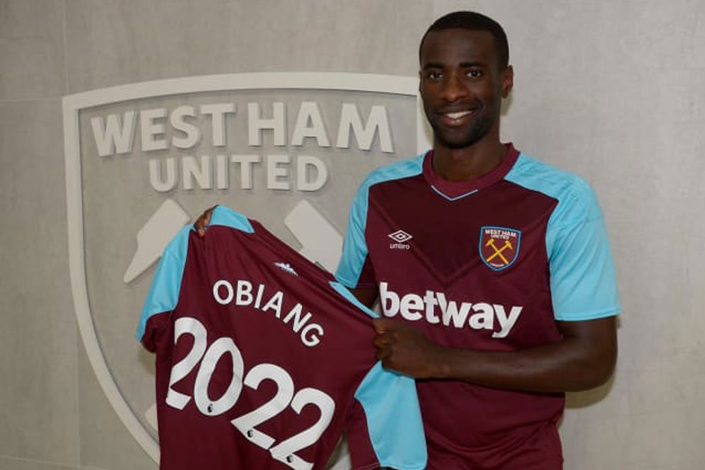 West Ham Resmi Beri Kontrak Lima Tahun untuk Obiang West Ham Resmi Beri Kontrak Lima Tahun untuk Obiang