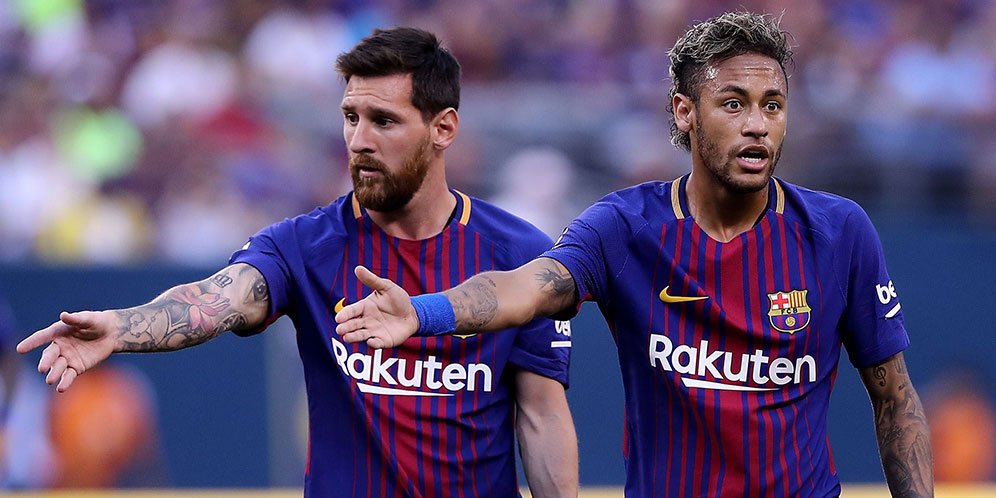 Messi dan Neymar.
