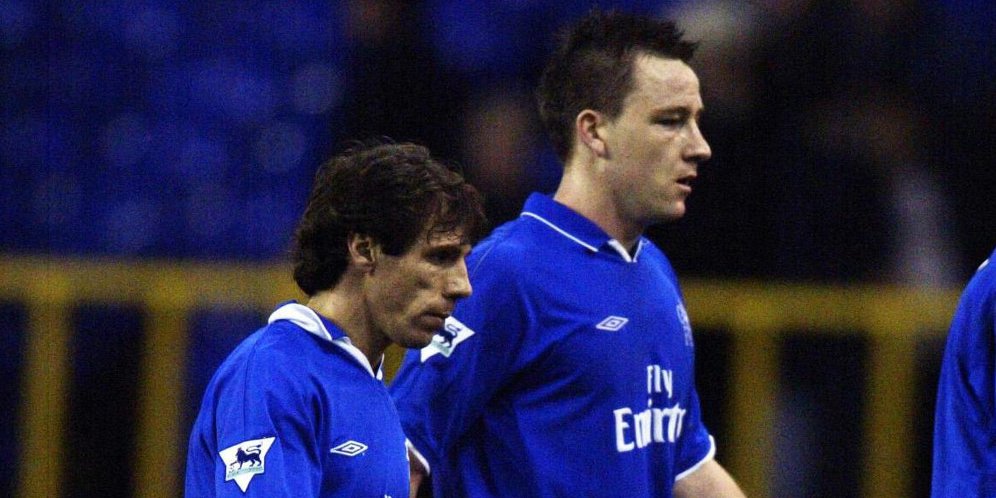 John Terry dan Gianfranco Zola