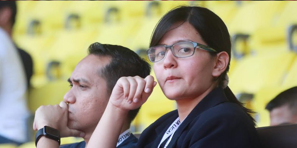 Sekjen PSSI, Ratu Tisha.