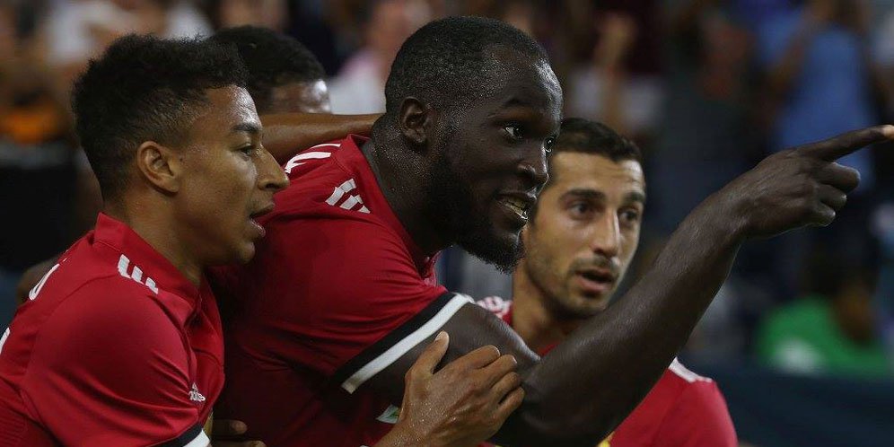 Selebrasi Gol Lukaku