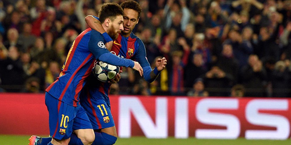 Lionel Messi dan Neymar