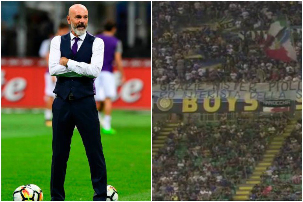 Sambutan Hangat Untuk Pioli Dari Ultras Inter Milan Sambutan Hangat Untuk Pioli Dari Ultras Inter Milan