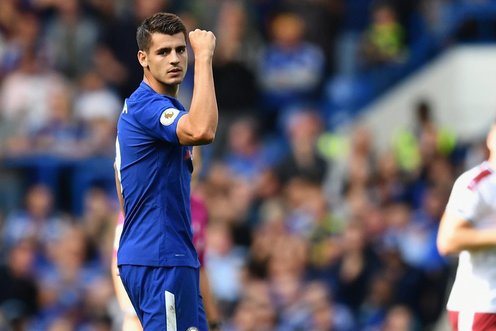 Conte Puji Performa Morata Lawan Burnley Conte Puji Performa Morata Lawan Burnley