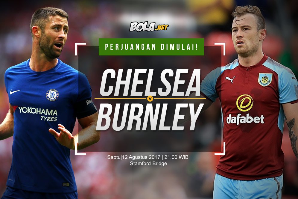 Data dan Fakta Premier League: Chelsea vs Burnley Data dan Fakta Premier League: Chelsea vs Burnley
