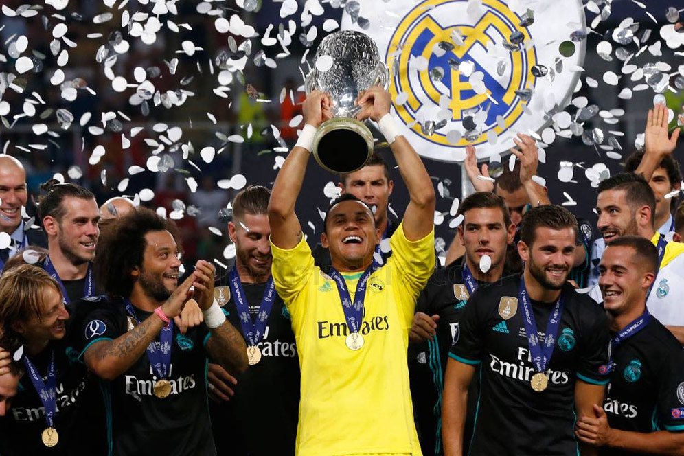Keylor Navas Bahagia Mampu Tambah Koleksi Trofi
