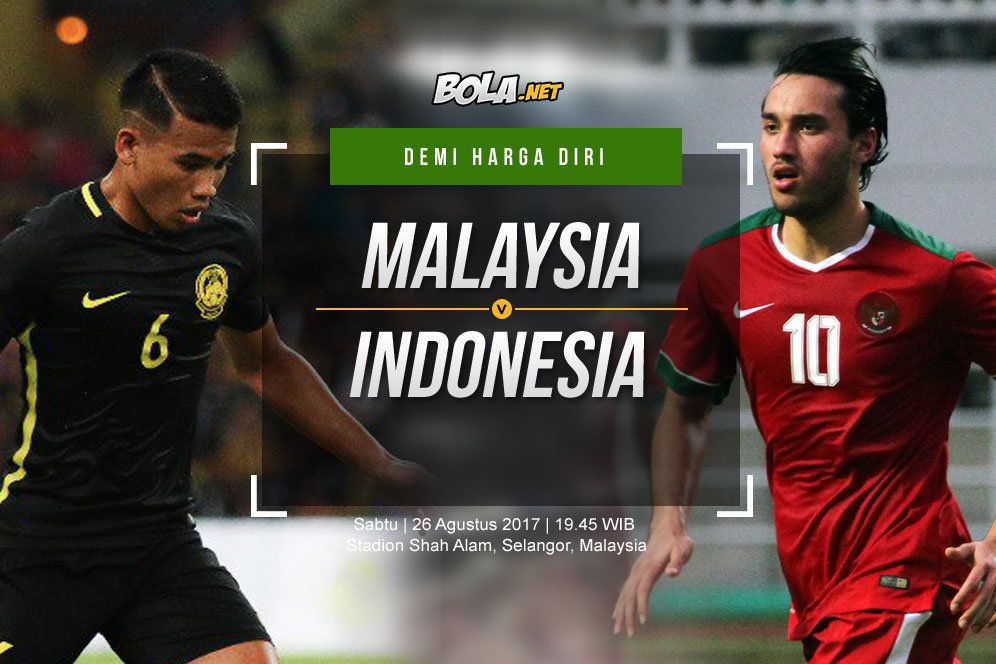 Prediksi Malaysia vs Indonesia 26 Agustus 2017