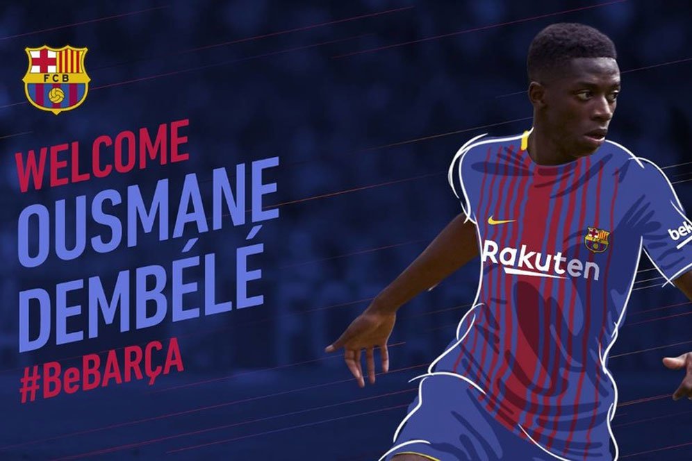 Dembele, Rekrutan Termahal Dalam Sejarah Barcelona Dembele, Rekrutan Termahal Dalam Sejarah Barcelona