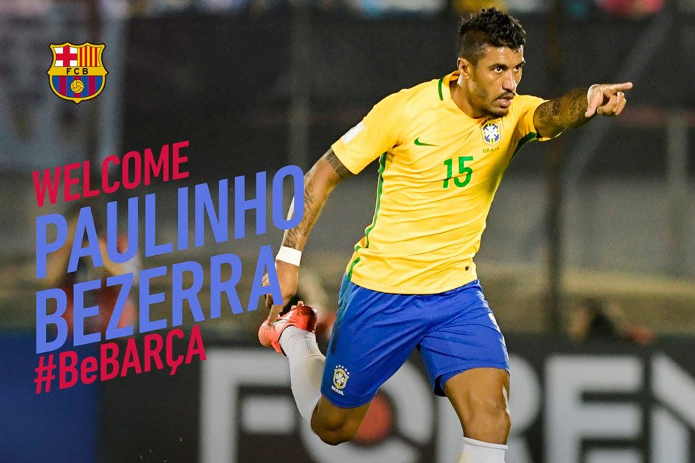 Neymar Doakan Paulinho Bahagia di Barca