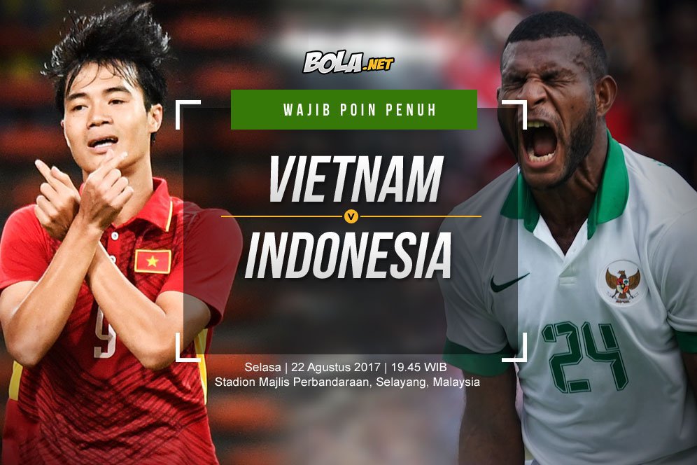 Prediksi Vietnam vs Indonesia 22 Agustus 2017