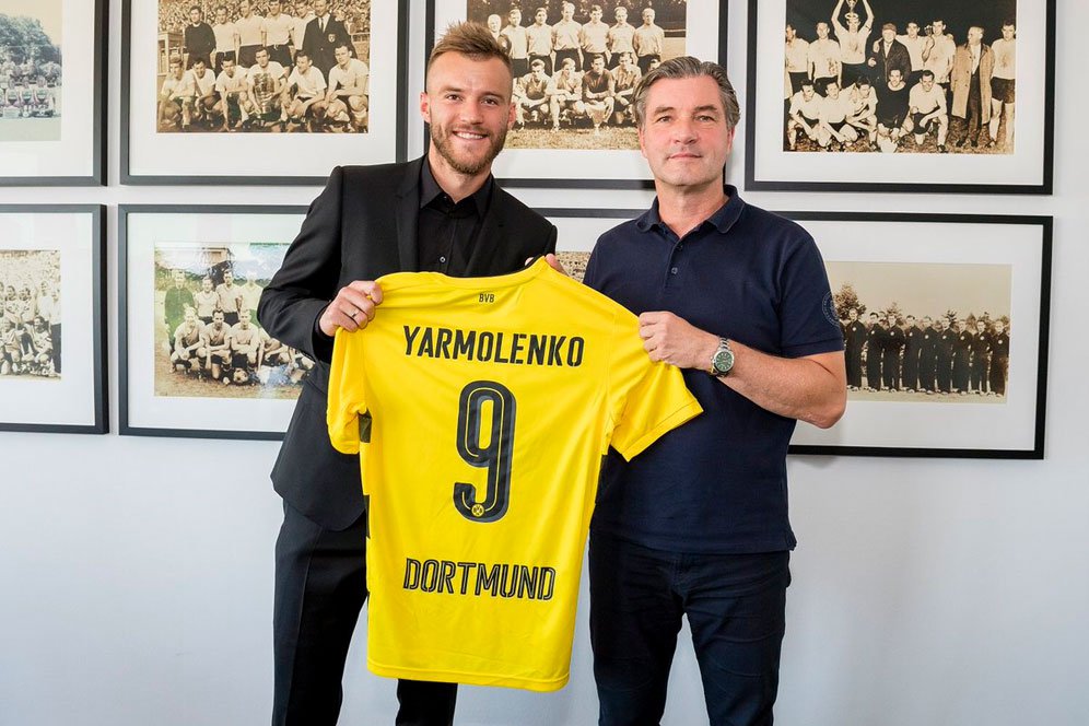 Gantikan Dembele, Dortmund Resmi Gaet Yarmolenko Gantikan Dembele, Dortmund Resmi Gaet Yarmolenko