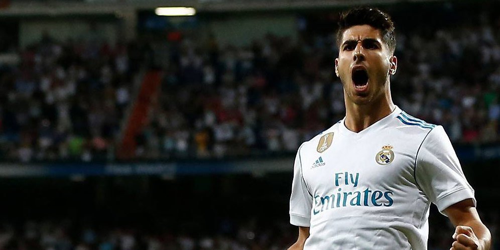 Selebrasi Marco Asensio.