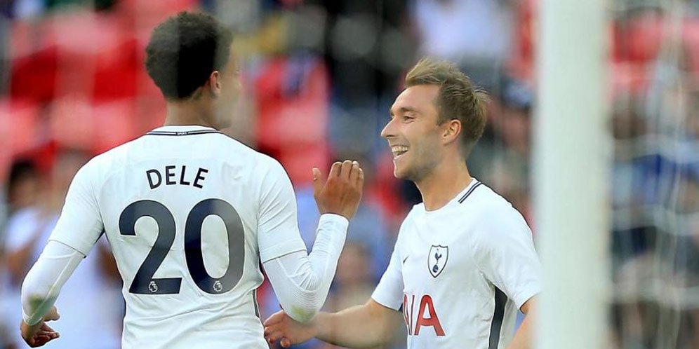Dele Alli dan Christian Eriksen.