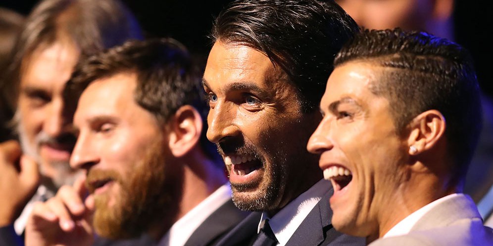 Messi, Buffon dan Ronaldo.