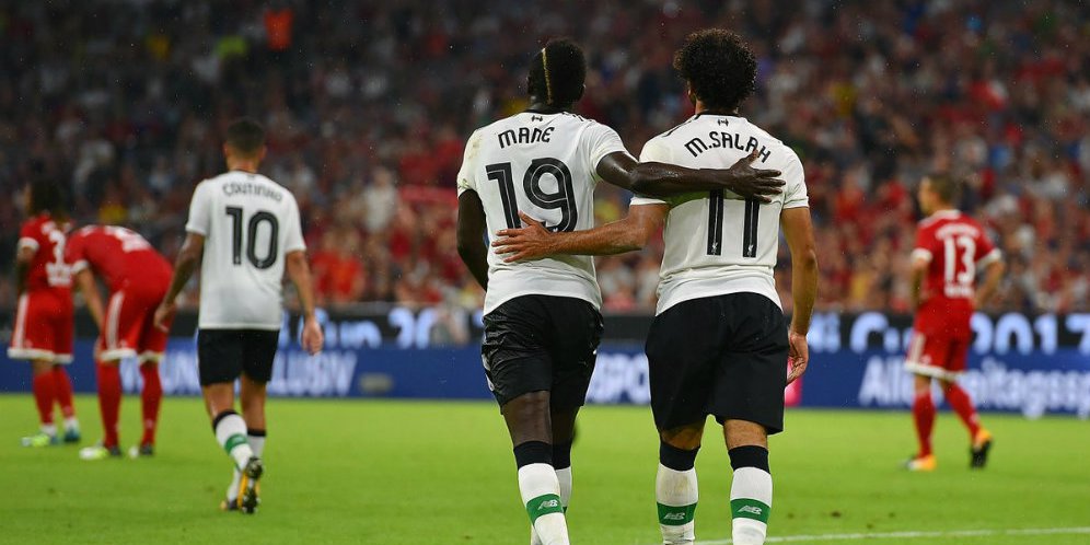 Sadio Mane dan Mohamed Salah