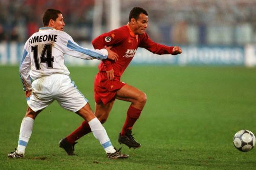Potret Diego Simeone di Derby della Capitale