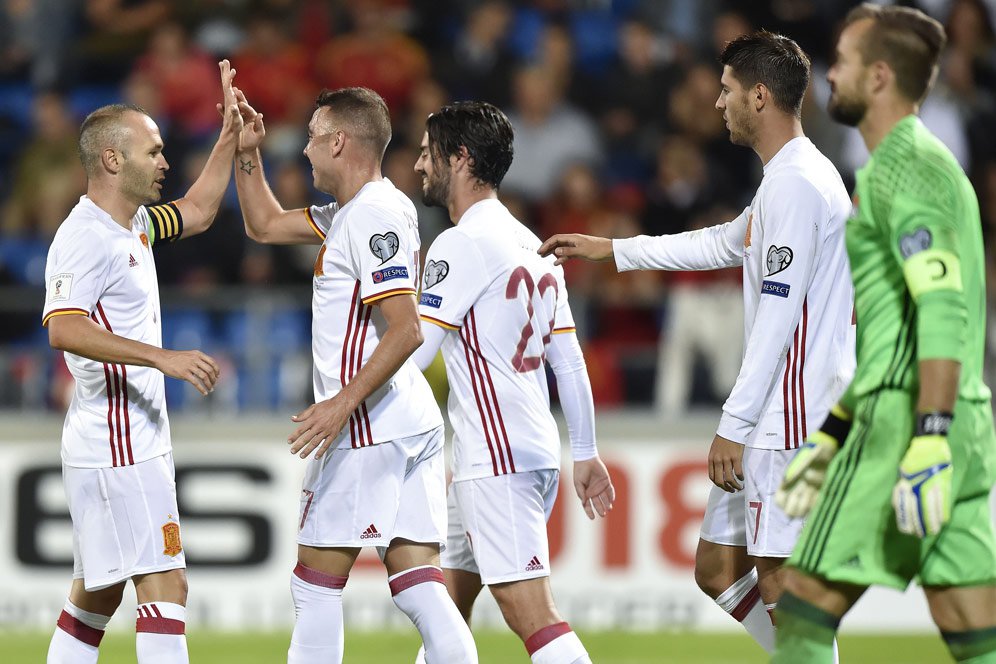 Serius Lawan Lichtenstein, Bos Spanyol Sebut Timnya Profesional Serius Lawan Lichtenstein, Bos Spanyol Sebut Timnya Profesional
