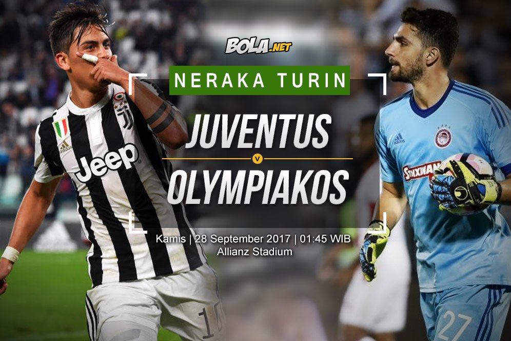Prediksi Juventus vs Olympiakos 28 September 2017 Prediksi Juventus vs Olympiakos 28 September 2017